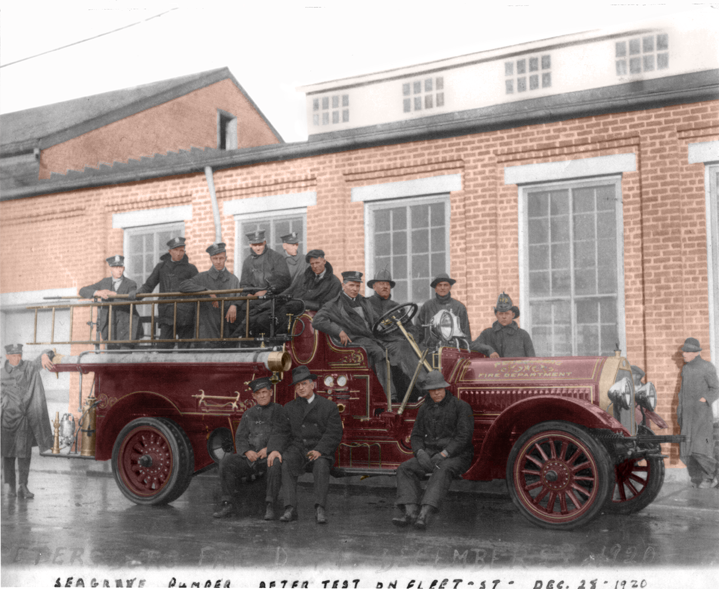 Seagrave Pumper After Pump Test - Color